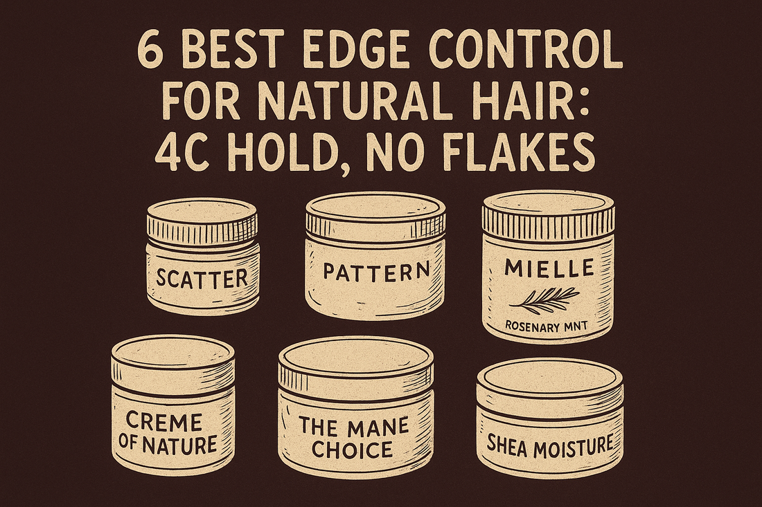 5 Best Edge Control for Natural Hair: 4C Hold, No Flakes