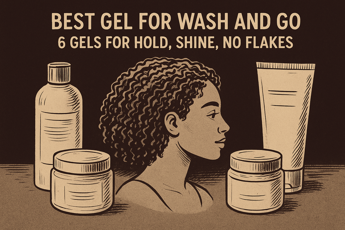 Best Gel For Wash And Go: 5 Gels For Hold, Shine, No Flakes