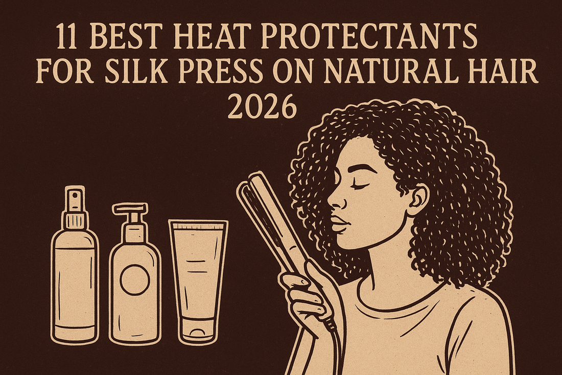 10 Best Heat Protectant for Silk Press on Natural Hair 2026