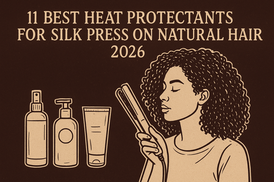 10 Best Heat Protectant for Silk Press on Natural Hair 2026