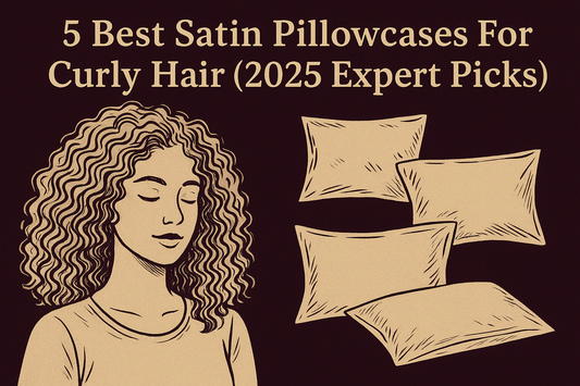 5 Best Satin Pillowcases For Curly Hair (2025 Expert Picks)
