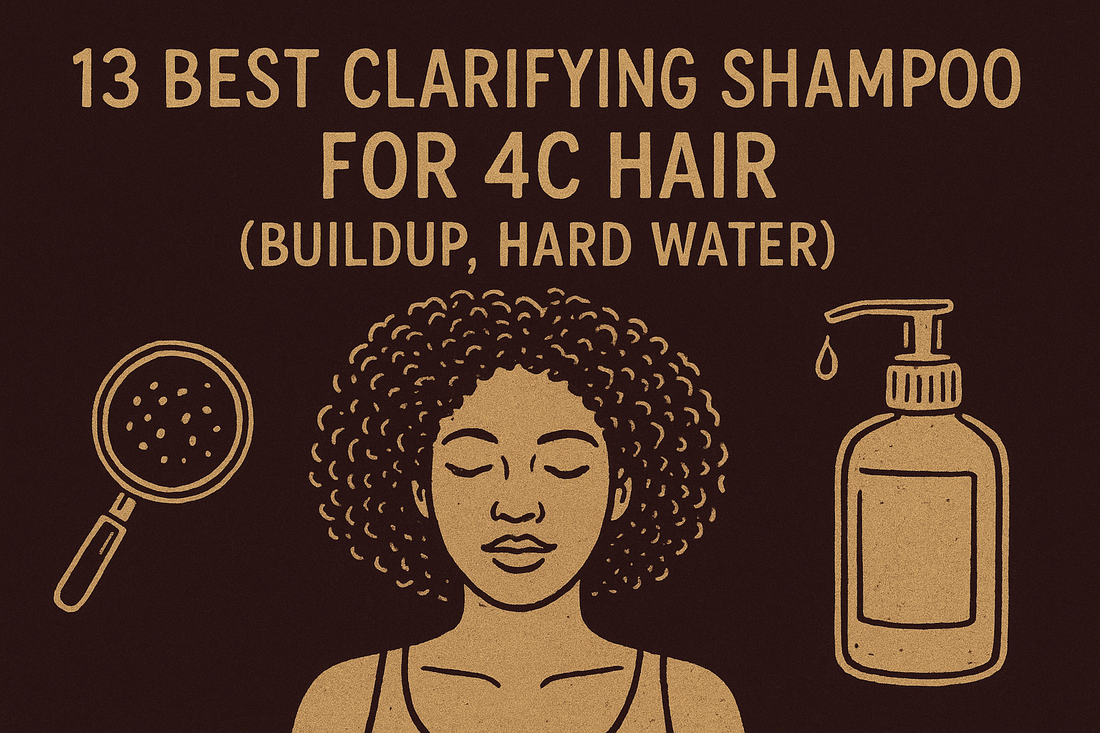 13 Best Clarifying Shampoo for 4C Hair (Buildup, Hard Water)