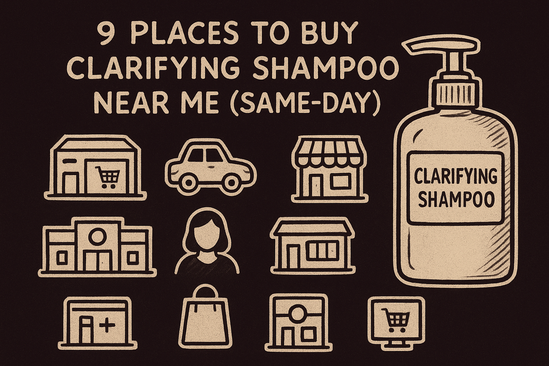 9 Places To Buy Clarifying Shampoo Near Me (Same-Day)
