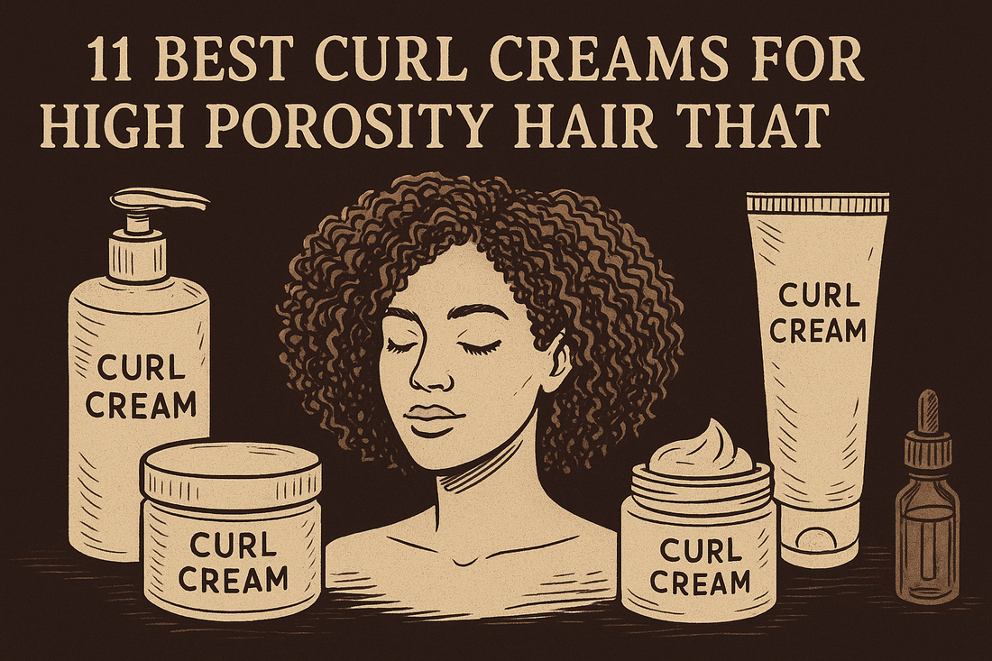 10 Best Curl Creams for High Porosity Hair That Hydrate