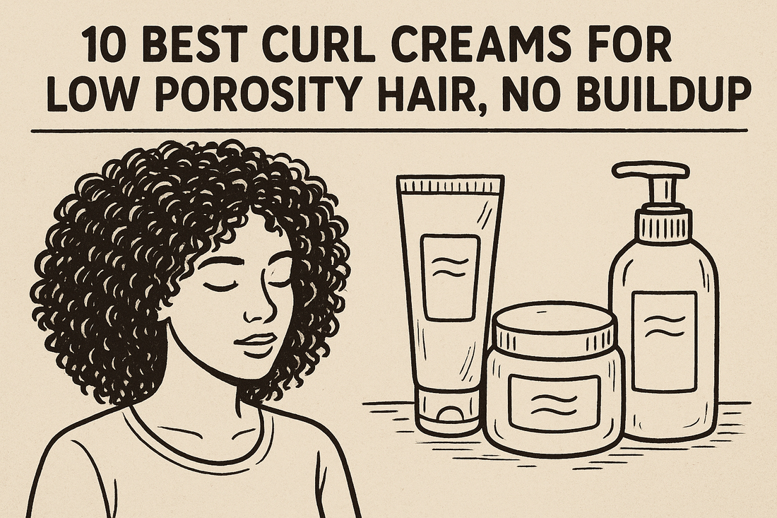 10 Best Curl Creams For Low Porosity Hair, No Buildup