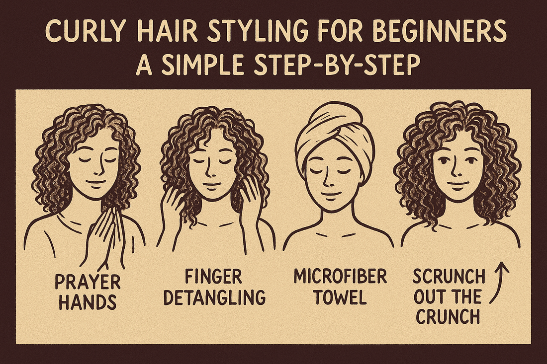Curly Hair Styling for Beginners: A Simple Step-by-Step
