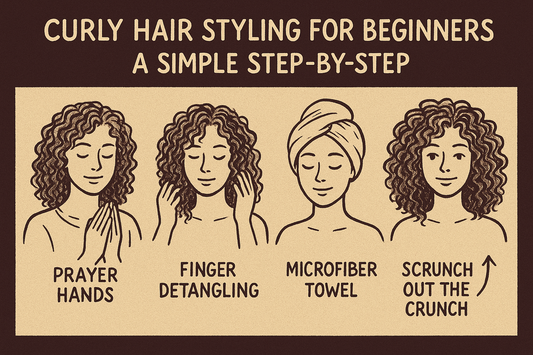 Curly Hair Styling for Beginners: A Simple Step-by-Step