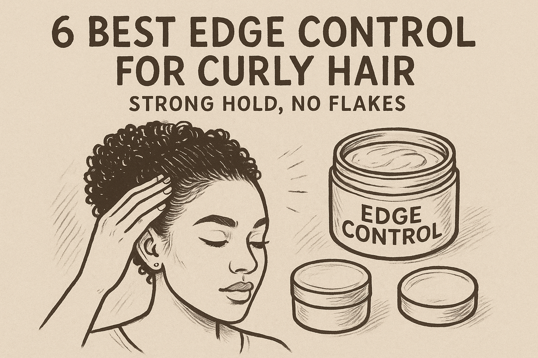 5 Best Edge Control for Curly Hair (Strong Hold, No Flakes)
