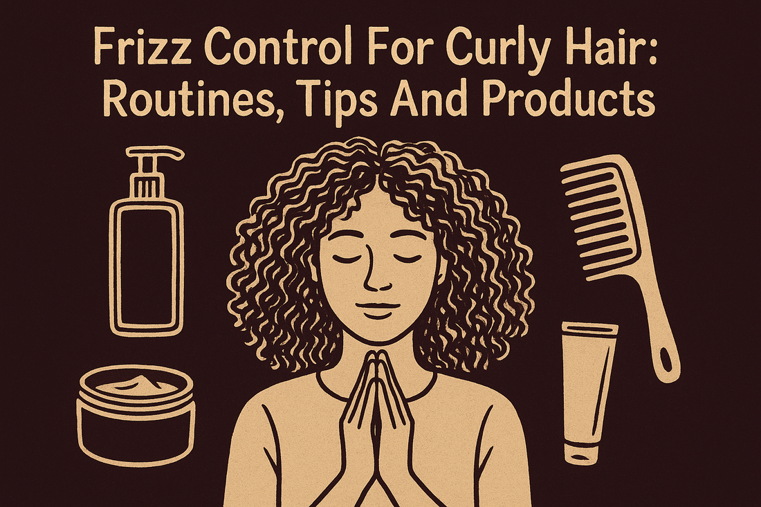 Frizz Control For Curly Hair: Routines, Tips And Products