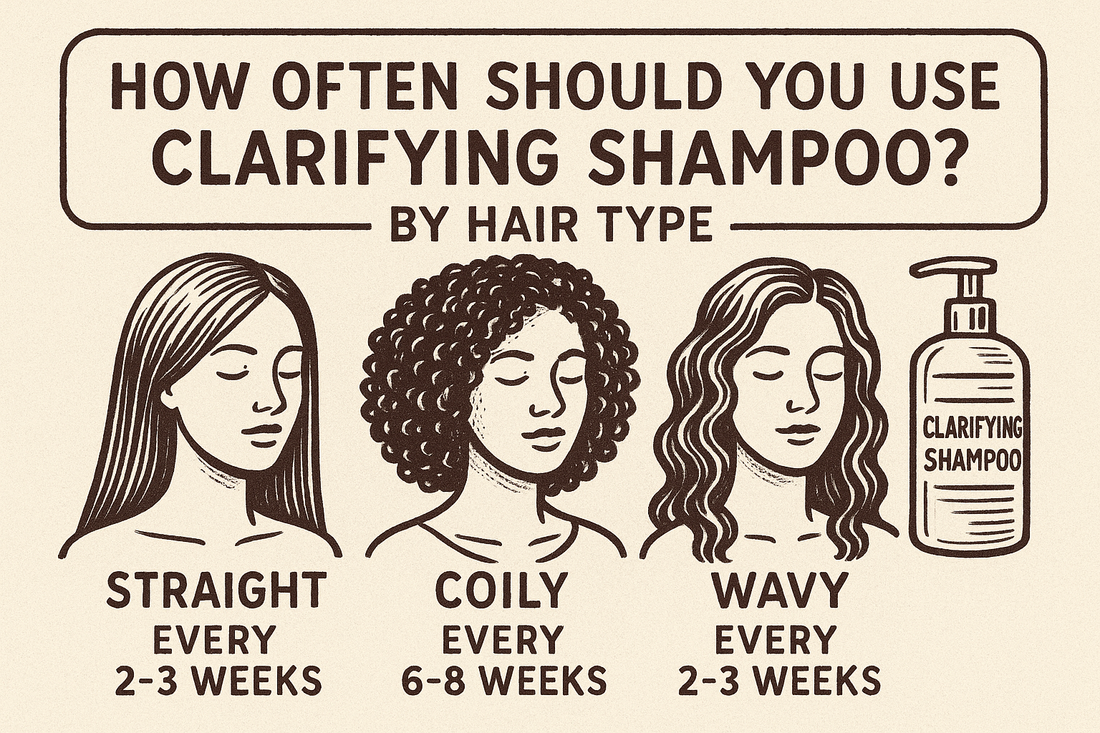 How Often Should You Use Clarifying Shampoo? By Hair Type