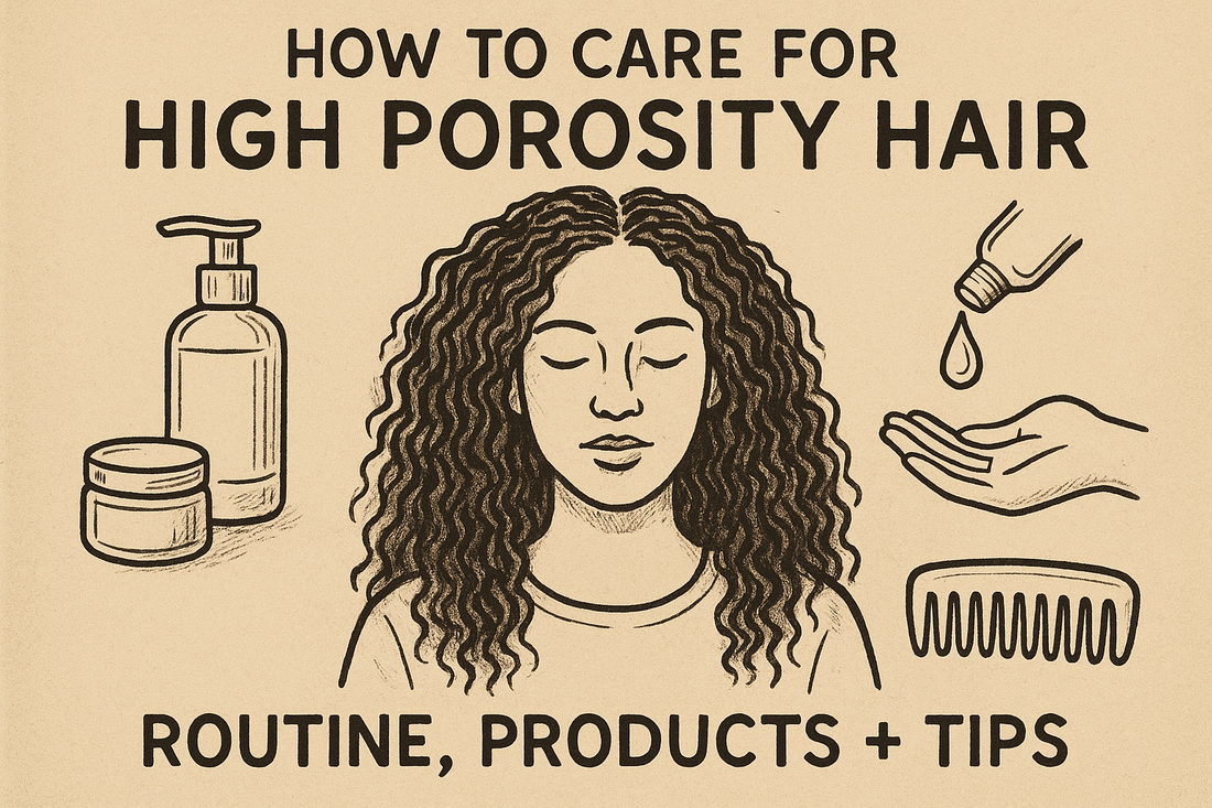 How To Care For High Porosity Hair: Routine, Products+Tips
