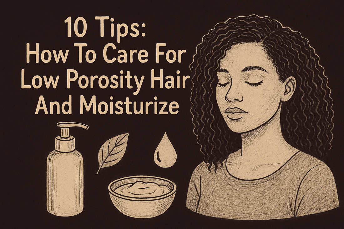10 Tips: How To Care For Low Porosity Hair And Moisturize