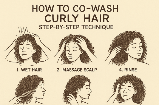 How to Co-Wash Curly Hair: Step-by-Step Technique