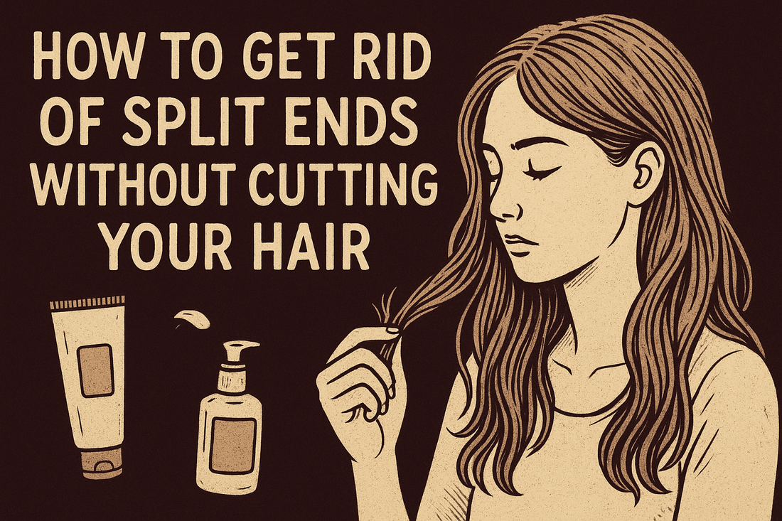 How to Get Rid of Split Ends Without Cutting Your Hair