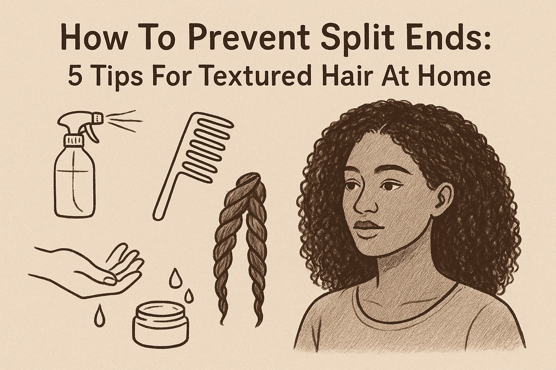 How To Prevent Split Ends: 5 Tips For Textured Hair At Home