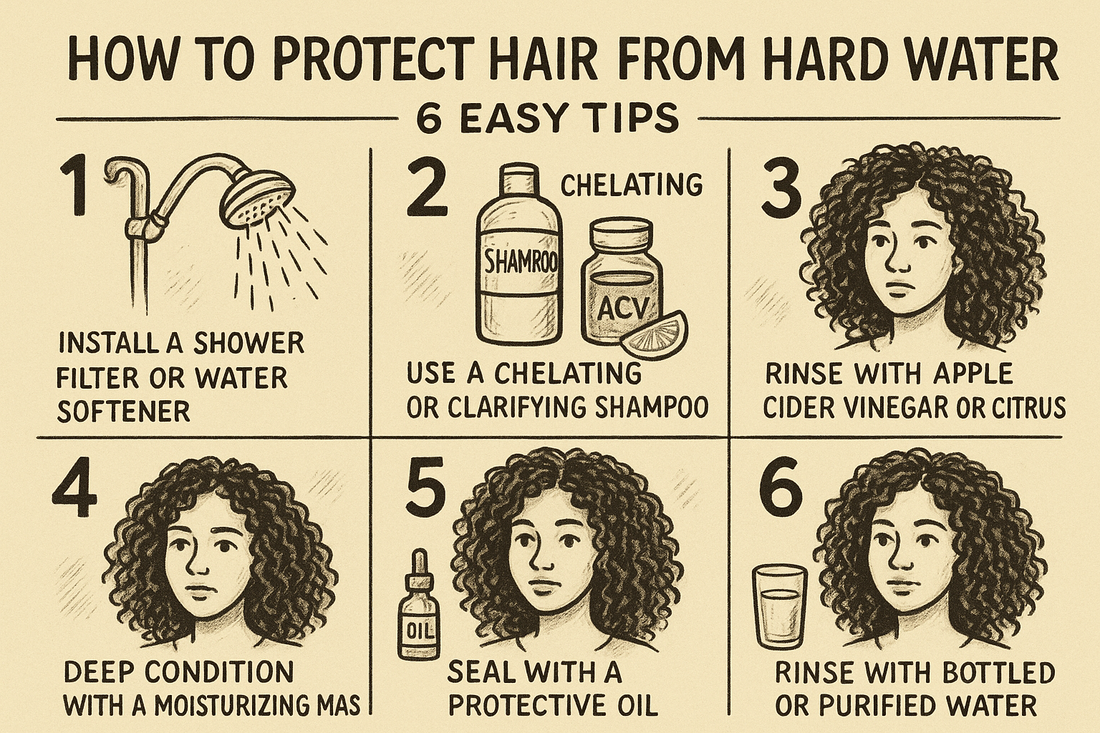 How to Protect Hair from Hard Water: 6 Easy Tips
