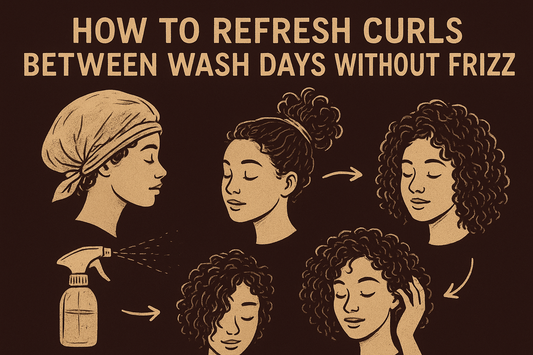 How To Refresh Curls Between Wash Days Without Frizz