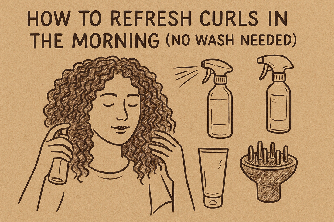 How To Refresh Curls In The Morning (No Wash Needed)