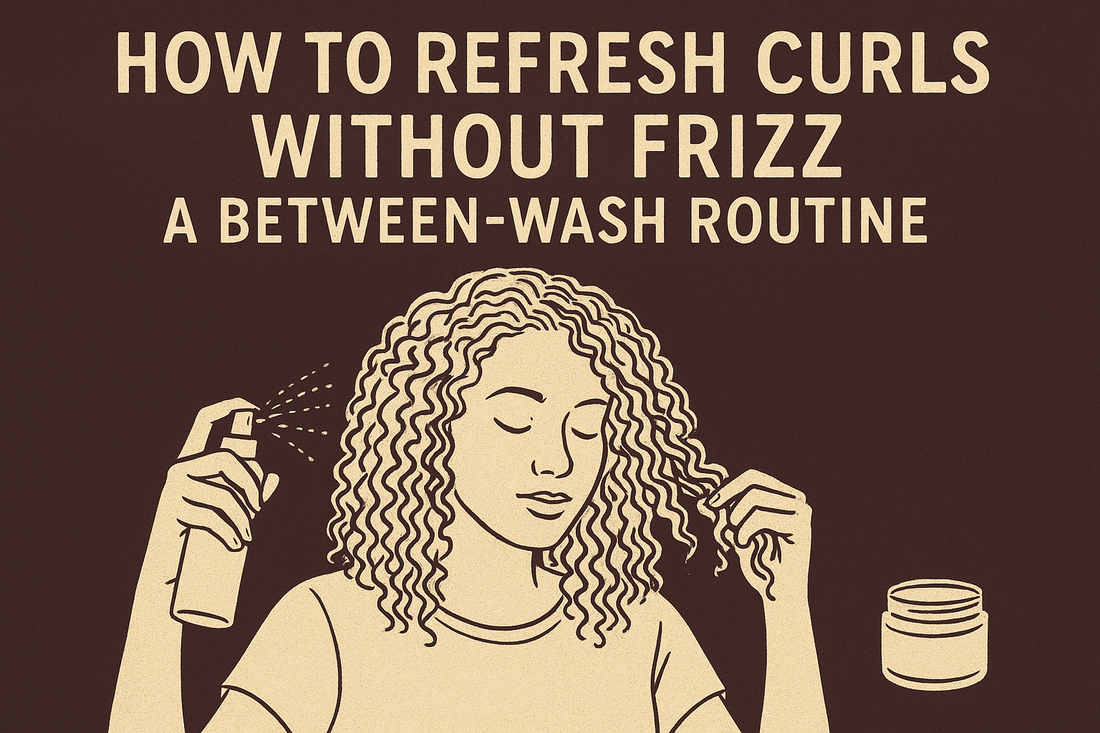 How To Refresh Curls Without Frizz: A Between-Wash Routine
