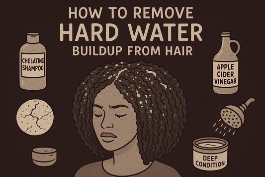 How to Remove Hard Water Buildup from Hair