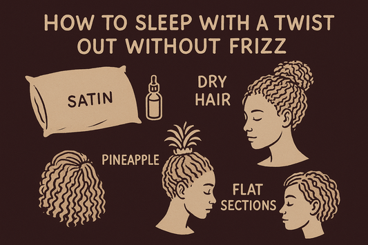 How To Sleep With A Twist Out Without Frizz Overnight Tips