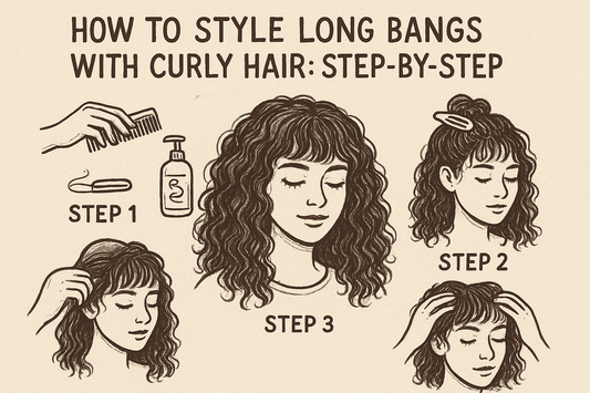 How to Style Long Bangs with Curly Hair: Step-by-Step