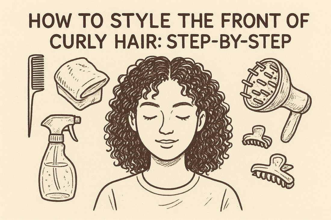 How to Style the Front of Curly Hair: Step-by-Step