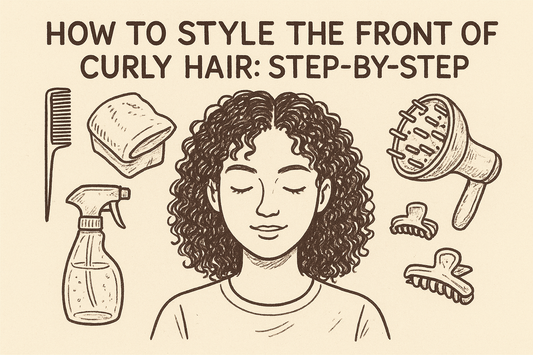 How to Style the Front of Curly Hair: Step-by-Step