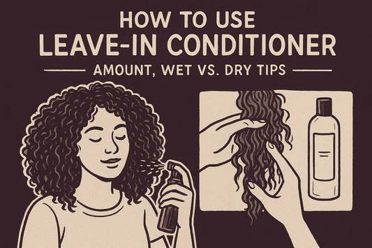 How To Use Leave-In Conditioner: Amount, Wet Vs. Dry Tips