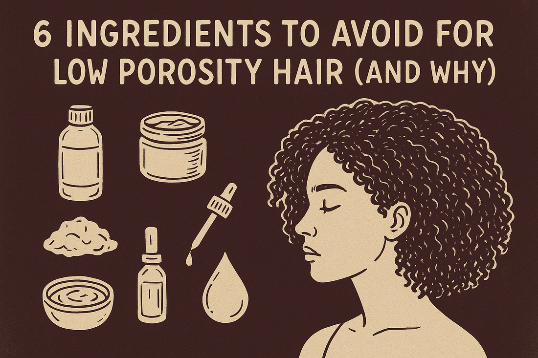 6 Ingredients To Avoid for Low Porosity Hair (And Why)