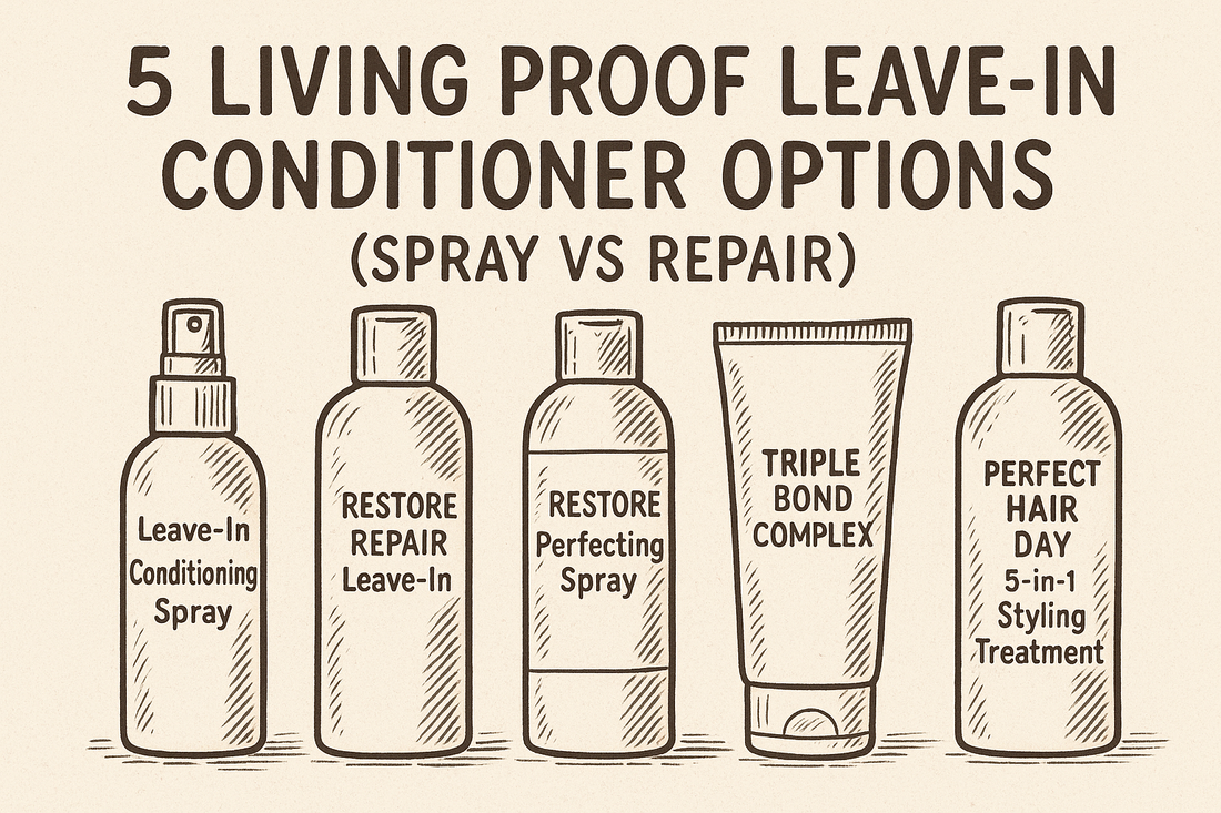 5 Living Proof Leave-In Conditioner Options (Spray Vs Repair)