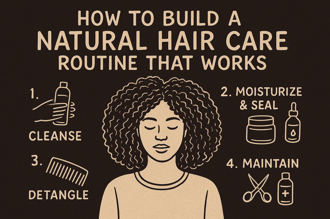 How to Build a Natural Hair Care Routine That Works