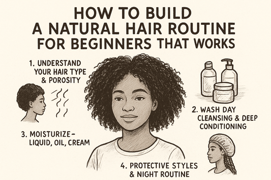 How To Build A Natural Hair Routine For Beginners That Works