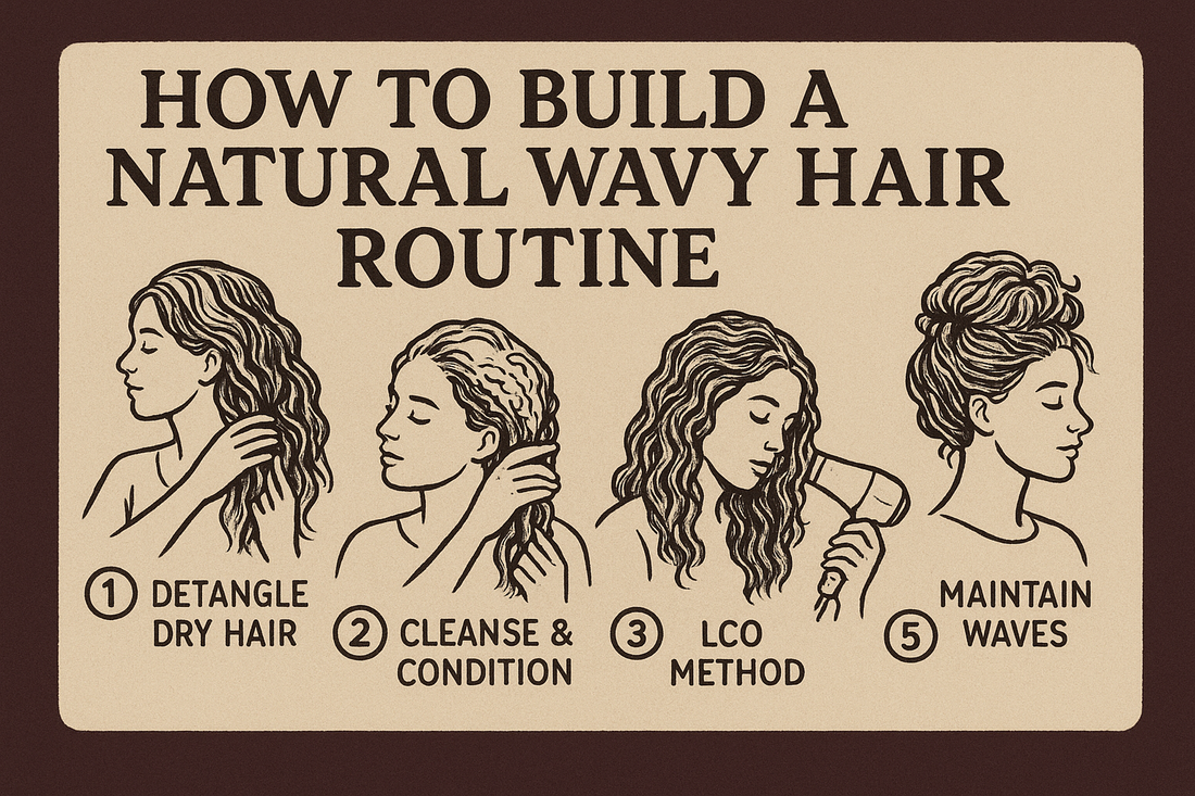 How to Build a Natural Wavy Hair Routine