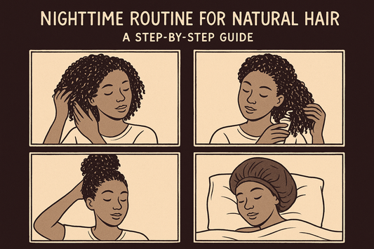 Nighttime Routine for Natural Hair: A Step-by-Step Guide