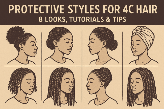 Protective Styles For 4C Hair: 6 Looks, Tutorials & Tips