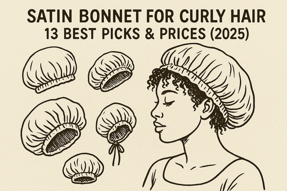 Satin Bonnet for Curly Hair: 13 Best Picks & Prices (2025)
