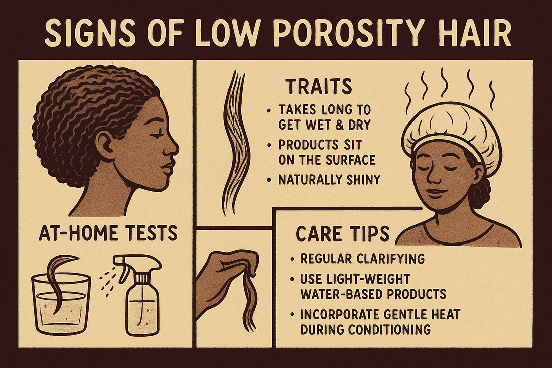 Signs Of Low Porosity Hair: At-Home Tests, Traits, Care Tips