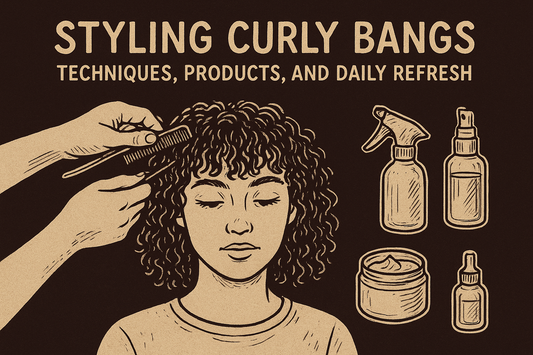 Styling Curly Bangs: Techniques, Products and Daily Refresh