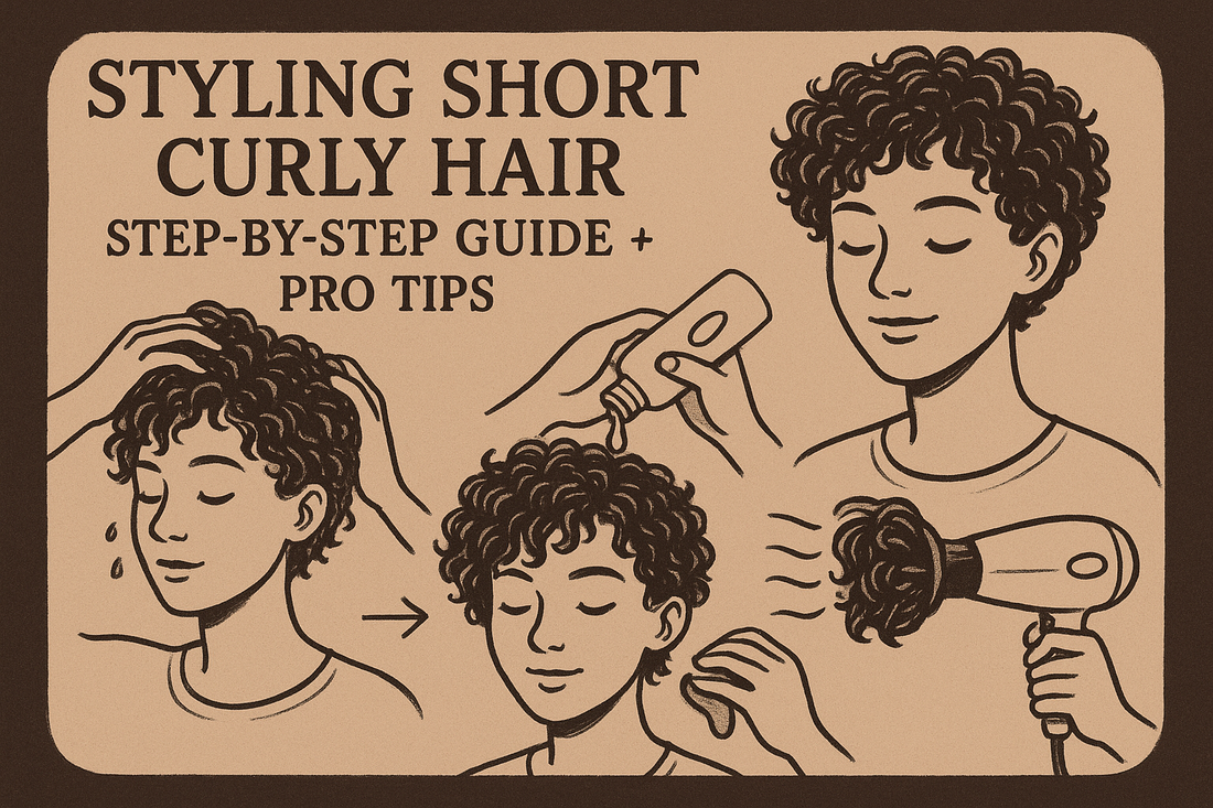 Styling Short Curly Hair: Step-by-Step Guide + Pro Tips