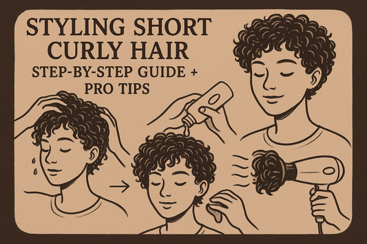 Styling Short Curly Hair: Step-by-Step Guide + Pro Tips