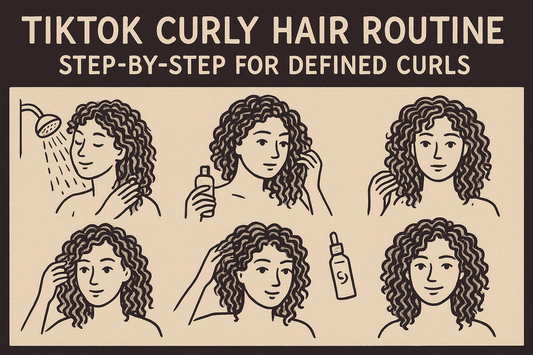 TikTok Curly Hair Routine: Step-By-Step For Defined Curls