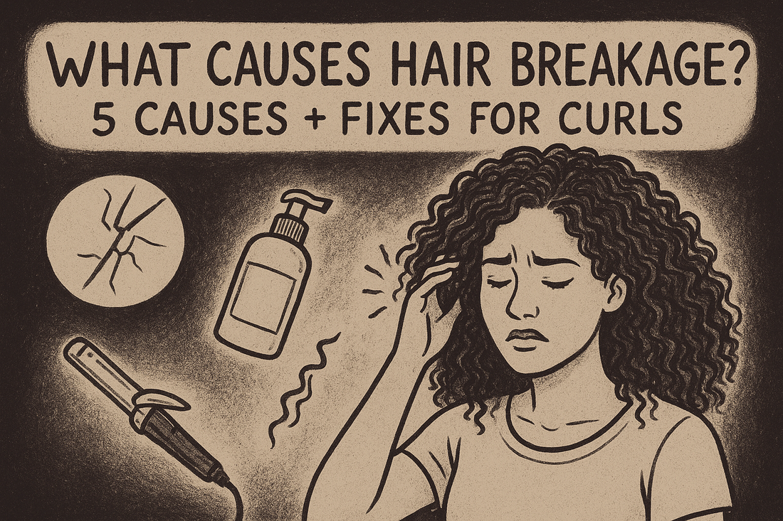 What Causes Hair Breakage? 5 Causes + Fixes For Curls
