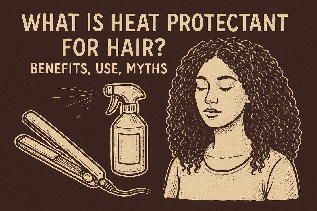 What Is Heat Protectant for Hair? Benefits, Use, Myths
